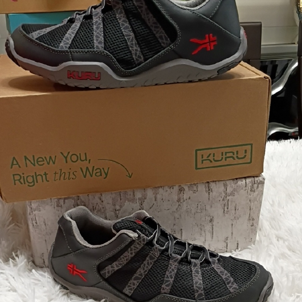 Kuru Chicane Men's Sz 11 Orthopedic Plantar Fasciitis Hiking Shoes $179
